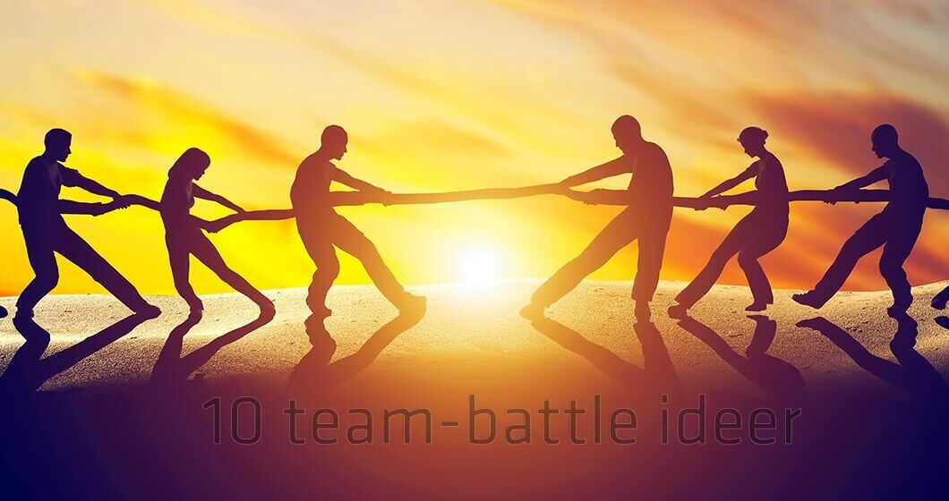 team battle ideer