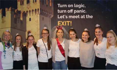 Utdrikningslag i Escape Room